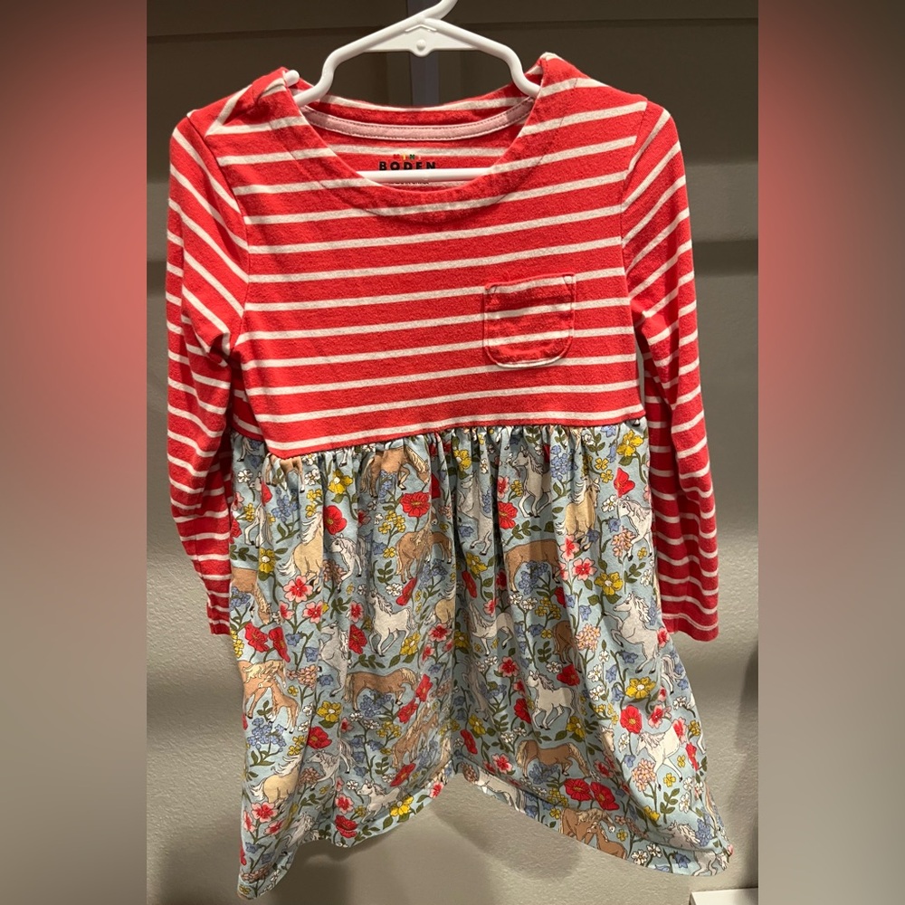 Mini Boden Hotchpotch Dress